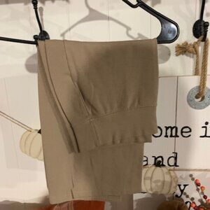 Tan Pencil Skirt